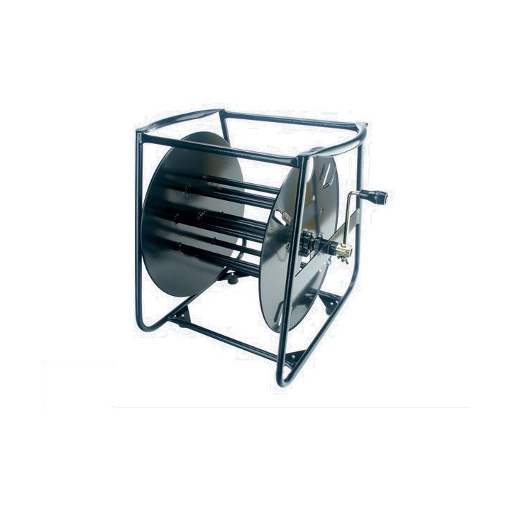 Enrouleur acier noir grande capacité empilable diam.ext.450mm 11.25kg