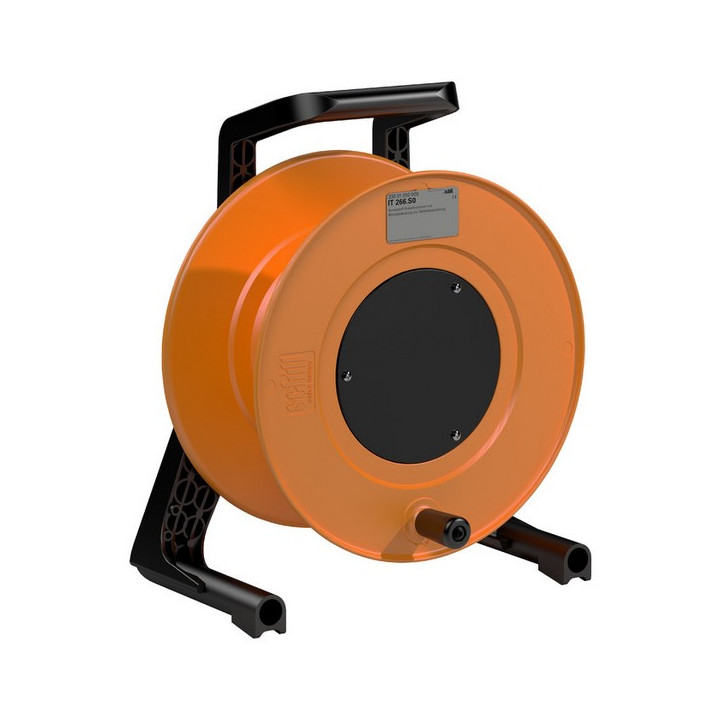 IT 266.S0 Enrouleur plastique orange avec face de bouchage