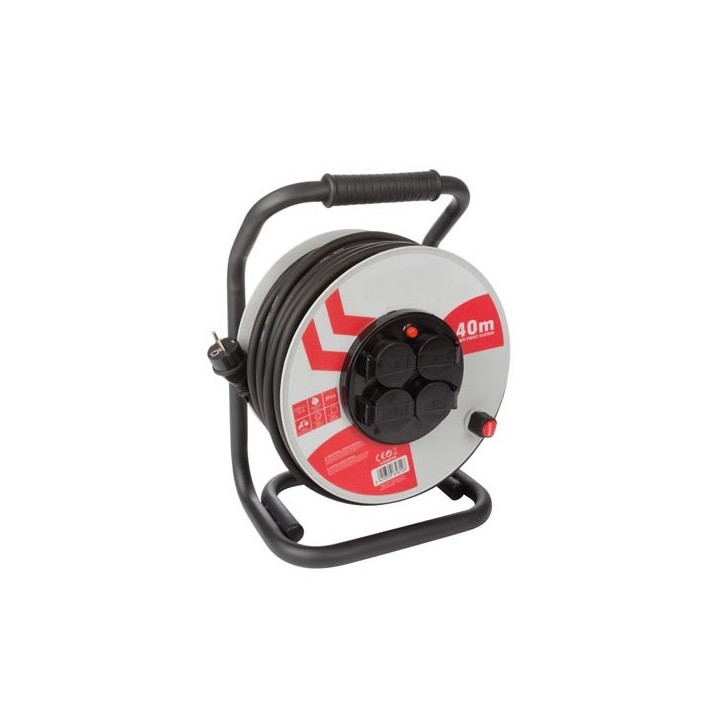 Enrouleur professionnel néoprène HO7RNF 3G2.5 4 prises - 40m
