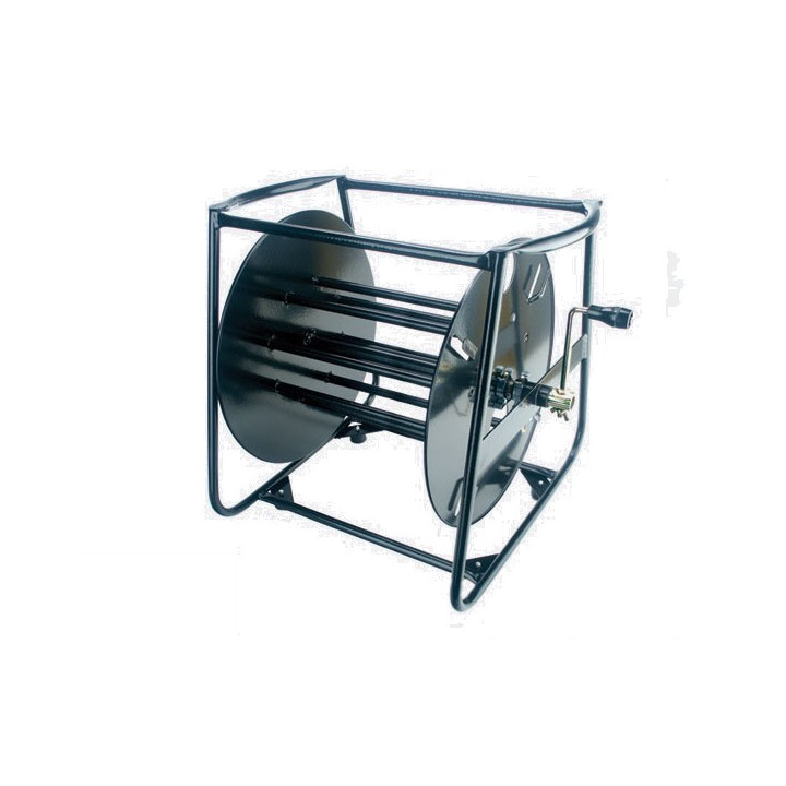 Enrouleur acier noir grande capacité empilable diam.ext.450mm 13kg