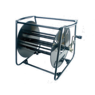 Enrouleur acier noir grande capacité empilable diam.ext.450mm 14.5kg