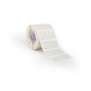 500 étiquettes auto-protégées pour TT -TAG6TD1 larg.50.8mm H 25.4mm