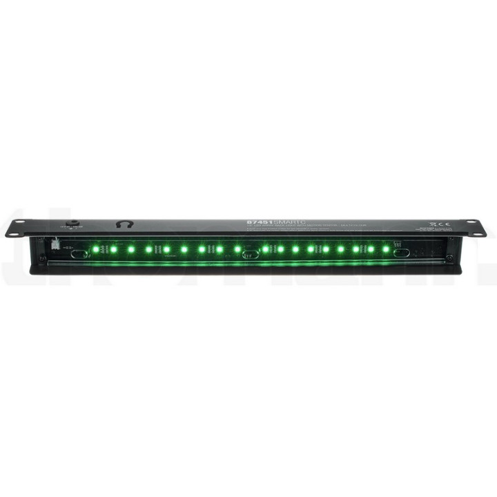 Lampe à leds multicolor-1U-19''-12 V DC-18 V DC l (livrée avec alim)