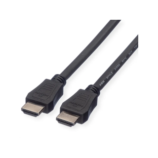 Cordon HDMI 2.0 (3840 x 2160 @30Hz) noir M/M LSZH - 2m