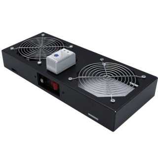Kit 1 ventilateur avec thermostat pour coffret
