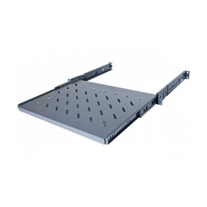 Etagère coulissante universelle 1U P550mm pour baie P800 charge 35kg