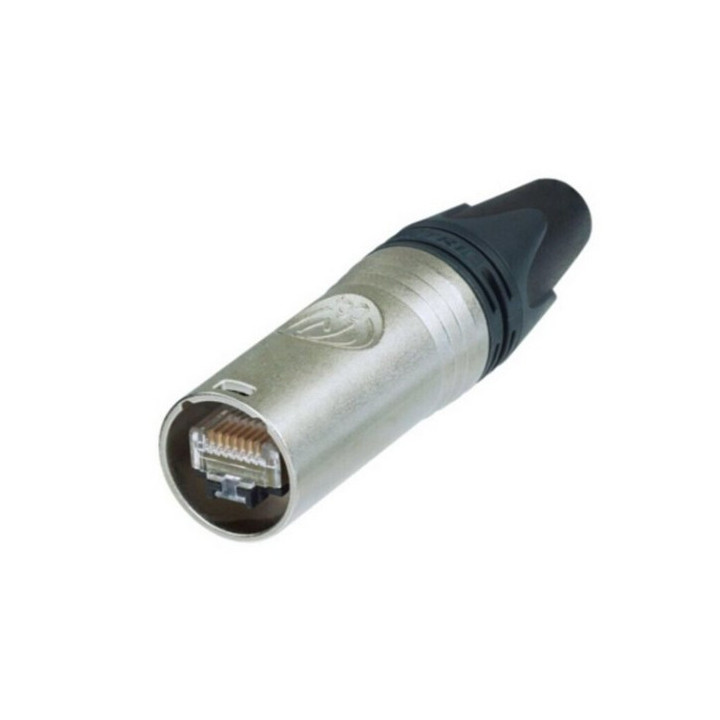 NE8MX6-T Fiche Ethercon categorie 6A nickel pour cables inf. à AWG24
