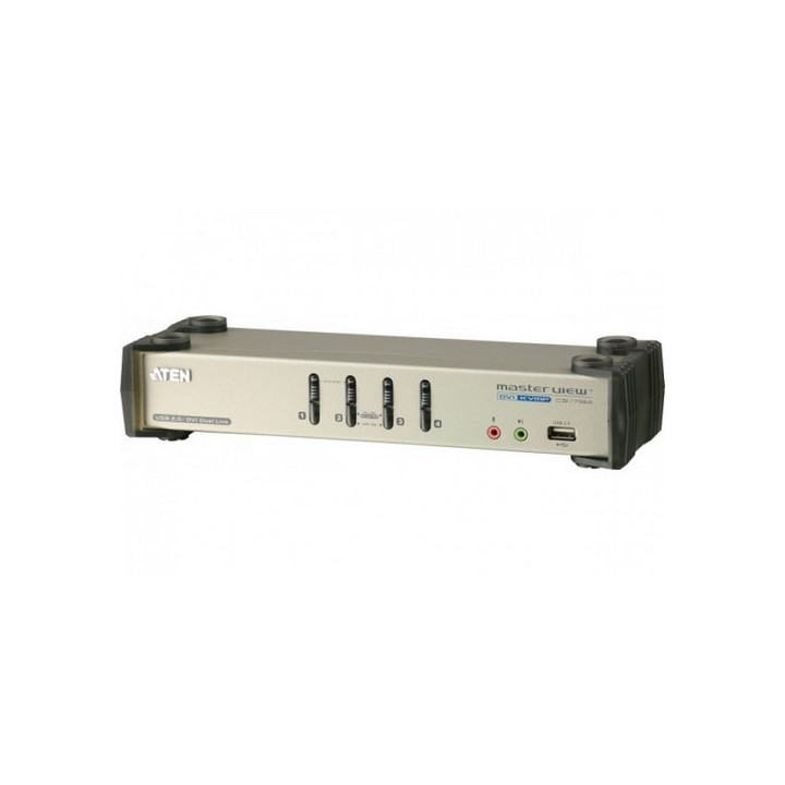 CS1784A-AT-G Commutateur DVI Dual Link USB 4 ports+audio