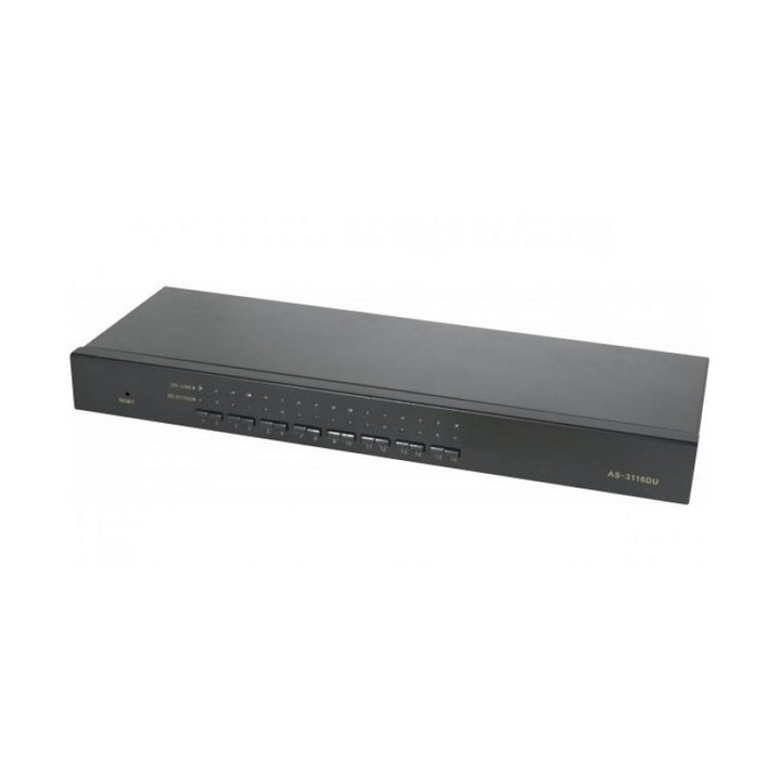 KVM évolutif vers IP combo VGA/USB-PS2 - 8 ports
