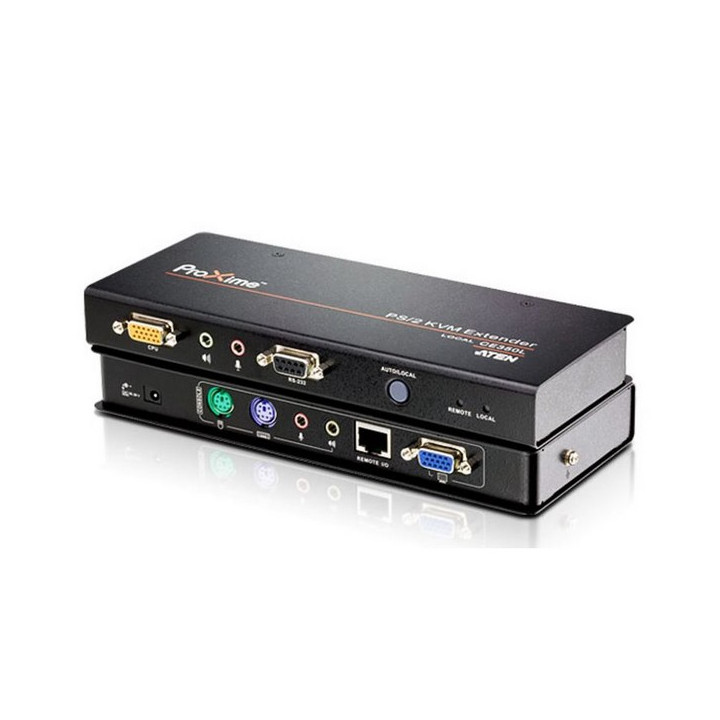 Aten CE350-AT- Système d’extension KVM VGA PS/2 +audio+RS-232 (150m)