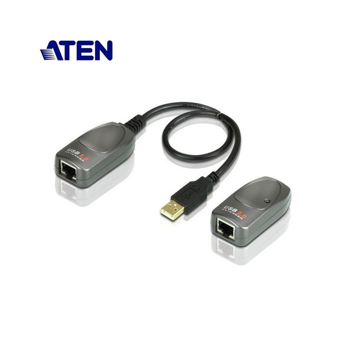 Aten UCE260 -AT-Système d'extension USB 2.0 sur cat.5/6 - 60m