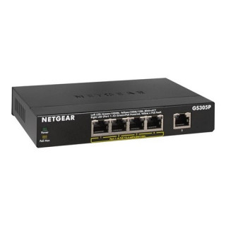 Netgear GS305P -Switch 5 ports 10/100/1000 RJ45 dont 4  POE+ (63w)