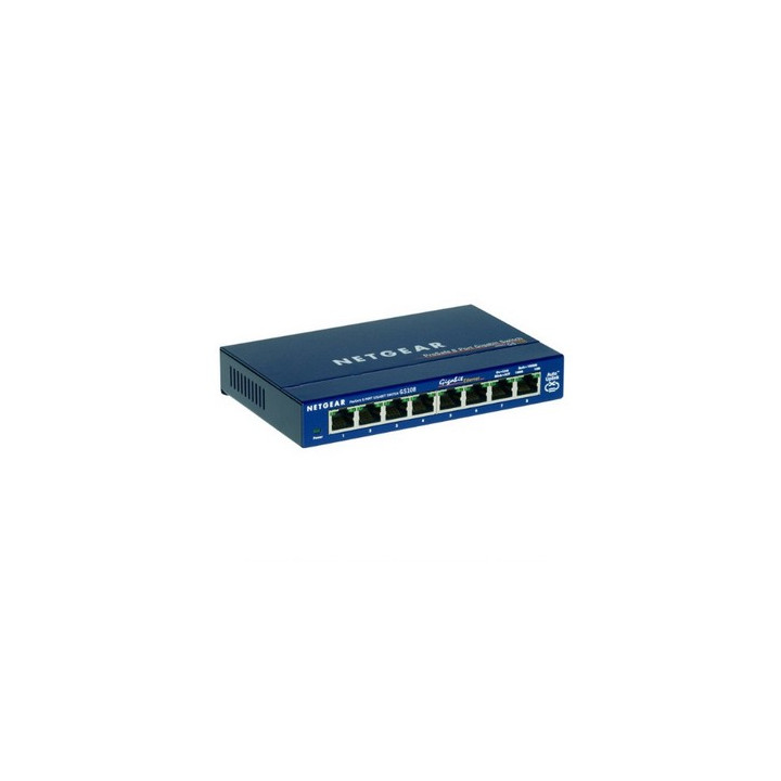 Netgear - GS108GE - Switch 8 ports 10/100/1000 (gigabit)