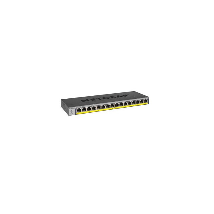 NETGEAR GS116PP -100EUS - switch 16 x 10/100/1000 (PoE+) 183W