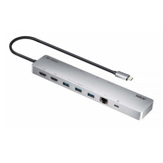 ATEN UH3240 station d'accueil USB-C 11 en 1 Dual HDMI PD100W