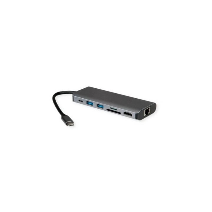 Station d'accueil USB type C, HDMI 8K30, 2x USB3.2 Gen1 (A), 1x PD