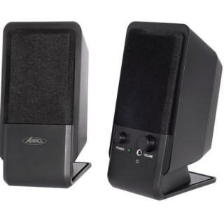 Enceintes PC stéréo 2.0 4W avec réglage de volume