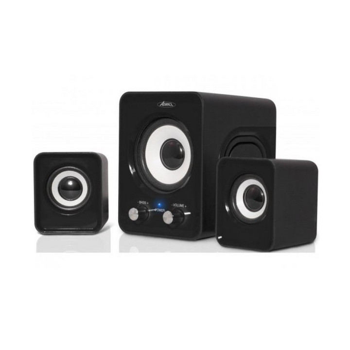 Enceintes PC  stéréo 2.1 multimédia 6 W