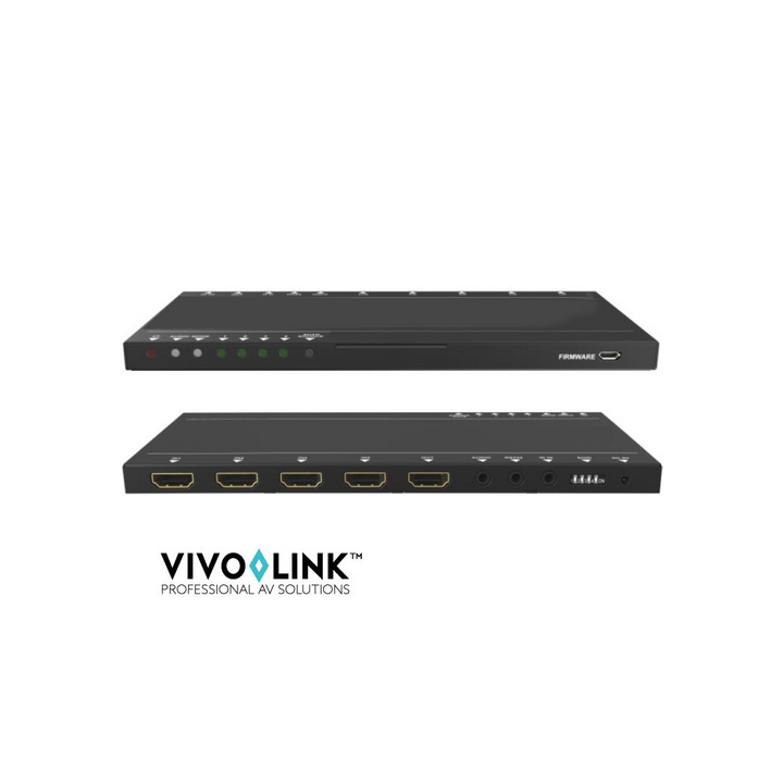 Vivolink - Commutateur HDMI 2.0 4x1 4K @ 60Hz ARC