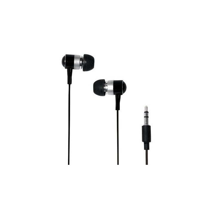 Écouteurs intra-auriculaires haute-fidélité noirs