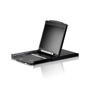 ATEN CL5808N Console LCD 19" Dual Rail KVM 8 Ports VGA/USB-PS2