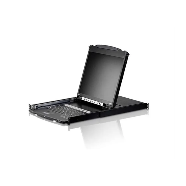 ATEN CL5808N Console LCD 19" Dual Rail KVM 8 Ports VGA/USB-PS2