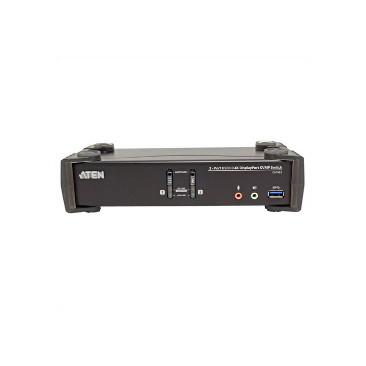 CS1922 - KVM DisplayPort 1.2  4K 2 ports USB 3.0