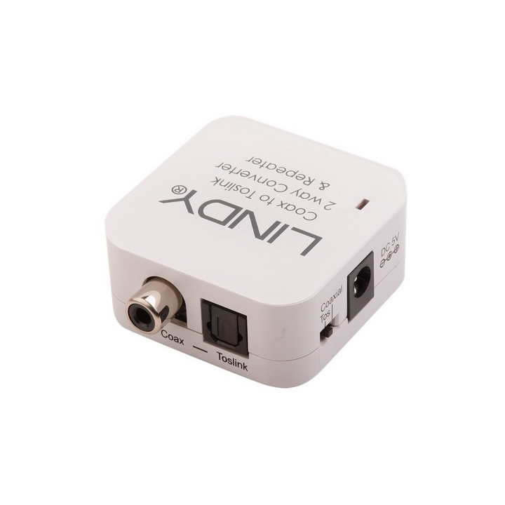Lindy -Convertisseur audio SPDIF Toslink vers Coaxial