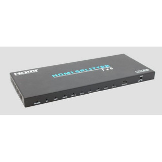 Distributeur HDMI 2.0 1X8 - 4K2K@60Hz 18Gbps- HDCP2.2