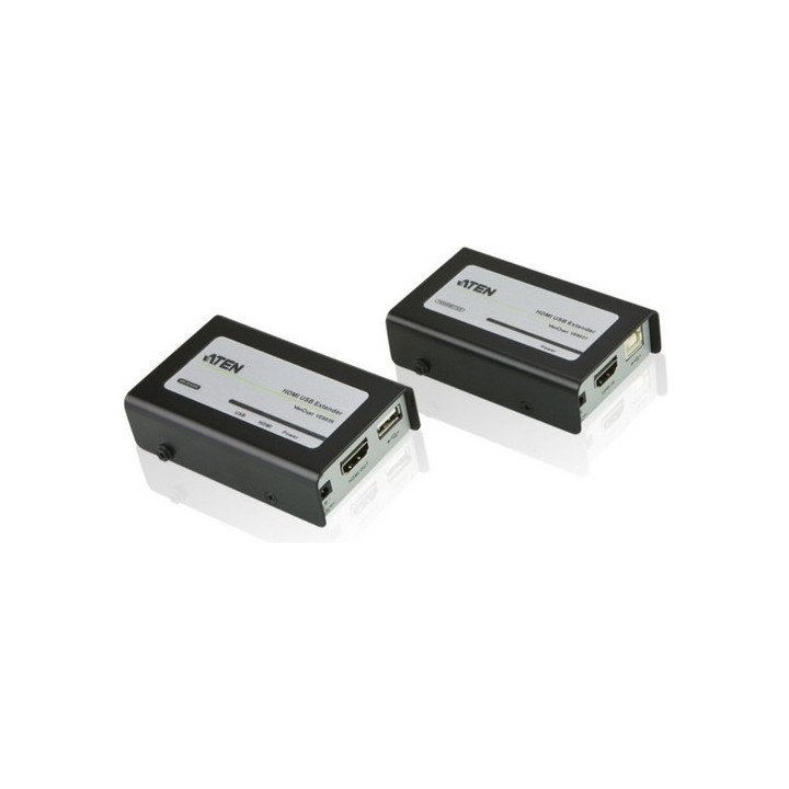 Aten - Extendeur HDMI et USB 2.0, HDMI par 2RJ cat.5e/6,  jusqu’à 60m