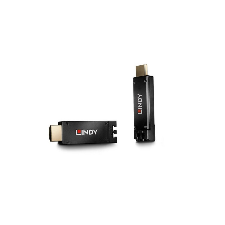 Lindy - Kit extender HDMI 2.0 sur fibre optique 300m, 10.2G-OM3 LC/LC