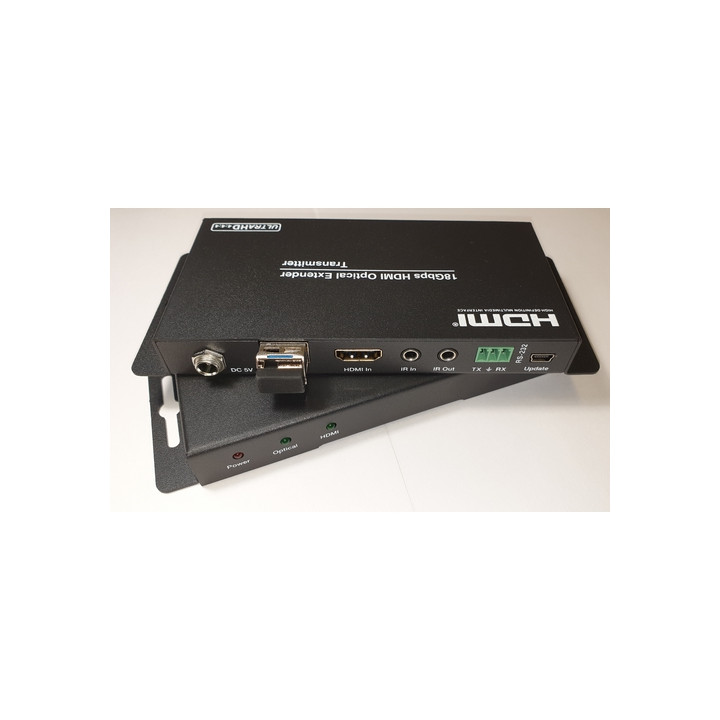 HDV-F02P Kit extendeur HDMI 2.0 sur fibre mono(1km) ou multi (300m)