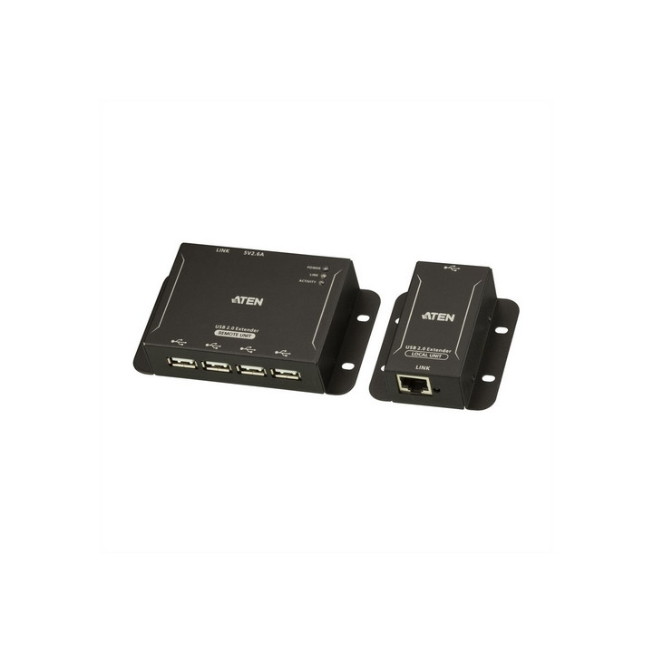 Aten UCE3250 Système d'extension Cat.5 USB 2.0- 4 ports (jusqu'à 50m)