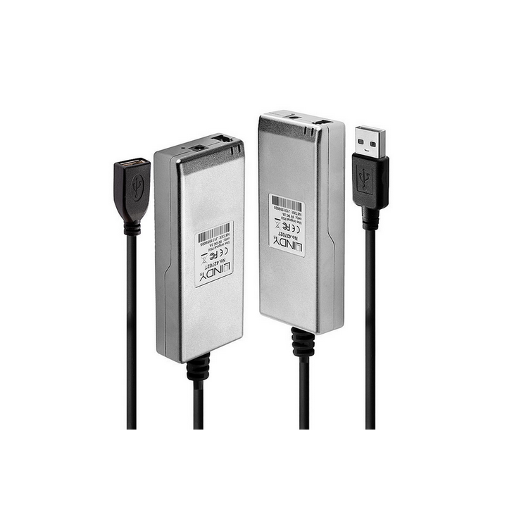 Lindy - Extender USB 2.0 sur fibre optique, 200m