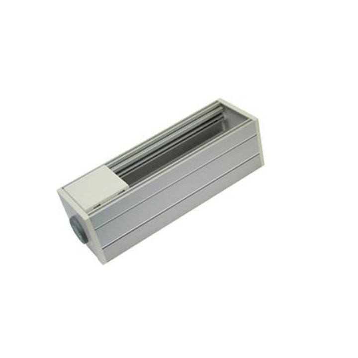 Boîtier vide en aluminium pour 4 plastrons 45x45