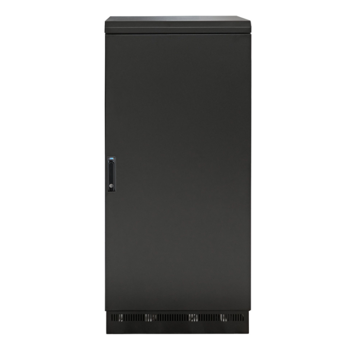 Baie étanche 19'' 42U 800x800 IP55 avec socle RAL9005 noir