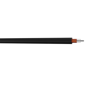 RG11 Câble Coaxial radiofréquence 75 Ohms gaine PVC noire (mini 100m)