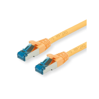Cordon RJ45 cat.6a S/FTP 500 MHz LSOH snagless jaune 3m