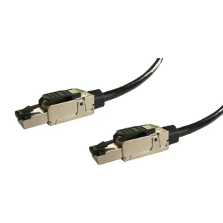 Cordon RJ45 cat.7 composé de 2 RJ45 métal J00026A5001 et MFO26 - 20m