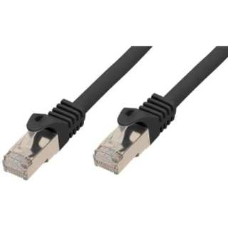 Cordon RJ45 cat.7 S/FTP 600 MHz LSOH snagless noir 10m