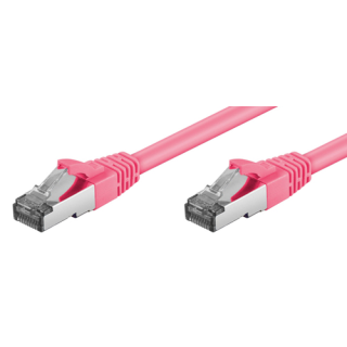 Cordon RJ45 cat.6a F/UTP plat snagless noir manchon court 0.5m