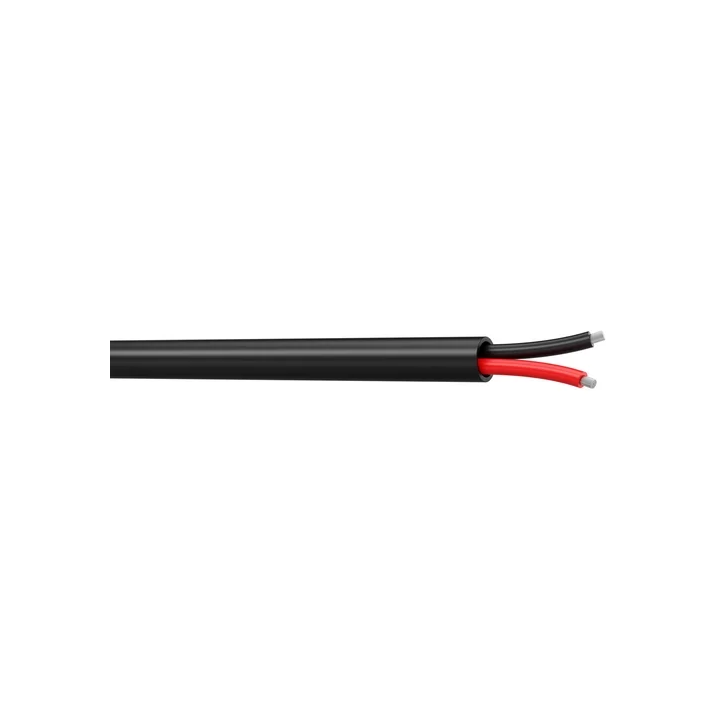 FHP2400 Câble HP 2x4.00mm² PVC noir Ø 11mm (mini coupe 10 m)