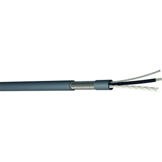 Câble LCAE MPS 122 1 paire AWG22 blindé LSZH gris Ø 4,4mm (mini 20m)