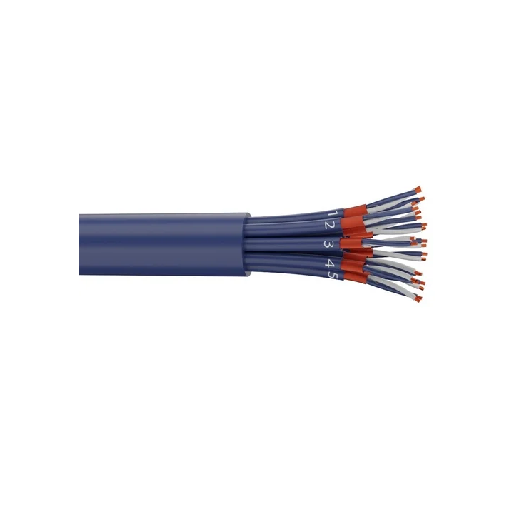 DIGI12 12 paires audio numérique 12x2x0.22mm² PVC bleu (mini 10m)