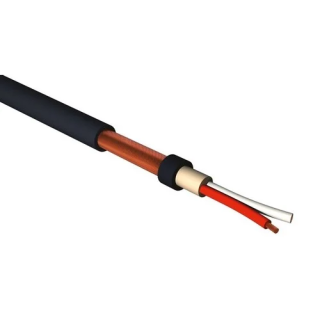 FMR222 Câble micro 2x0.22mm² cuivre OFC PVC noir Ø 6,20mm (100m)