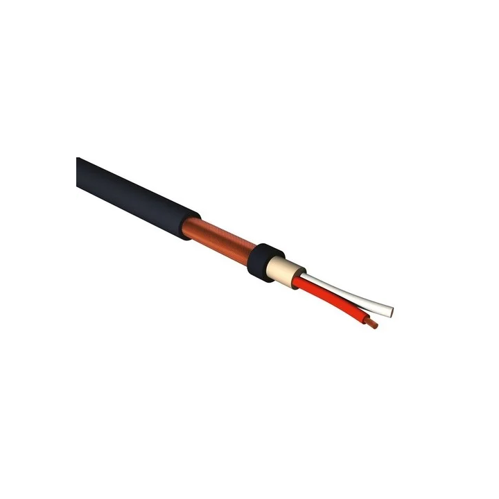 FMR222 Câble micro 2x0.22mm² cuivre OFC PVC noir Ø 6,20mm (100m)