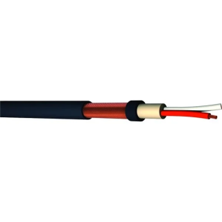 FMR240 Câble micro 2x0.40mm² cuivre OFC PVC noir Ø 6,70mm (100m)