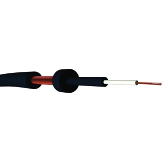 COBRA Câble instrument asymétrique 1x0.22mm² PVC noir Ø 6,00mm (100m)