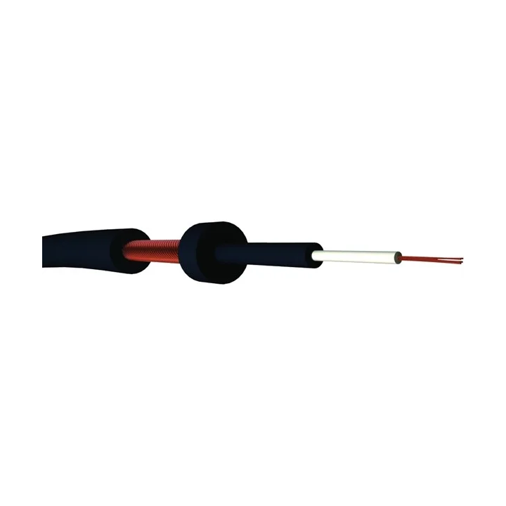 COBRA Câble instrument asymétrique 1x0.22mm² PVC noir Ø 6,00mm (100m)