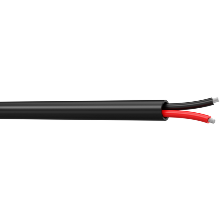 FHP215FRNC Câble HP 2x1.50mm² FRNC noir Ø 6,60mm (mini 50m)
